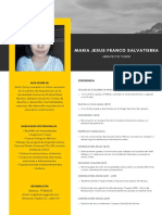 Black and Yellow With Image Photography Photo Resume (1)