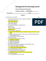 Muhammad Bilal F2020052025 Midterm Exam