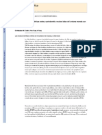 Células dendríticas, periodontitis y homeostasis inmune