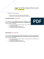 Exam + Project Dates