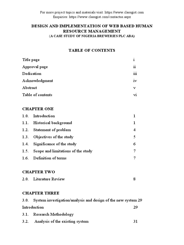 Web-Based HR Management System Design | PDF | World Wide Web | Internet ...