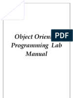 Java Lab Manual - Yna