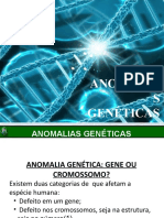 Anomalias Genéticas: Causas e Síndromes