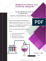 Practica N°5 - Factores Que Afectan La Conductividad Electrica