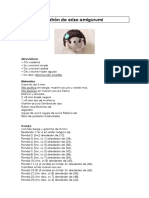 Patrón de Erizo Amigurumi - PDF Versión 1