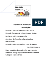 Orçamento de demolições e remodelações na Madragoa