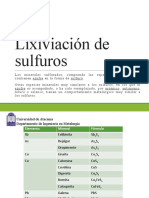 H4 Lixiviación de Súlfuros