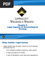 Legal Aspects of Gerontological Nursing