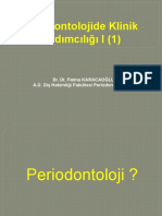 Periodontolojide Klinik Yardımcılığı I