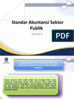 Modul 4 5 - Standar Akuntansi Sektor Publik Perencanaan Publik