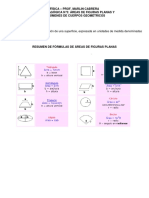 Guía Pedagógica N°3 Área de Figuras Planas y Volúmenes de Cuerpos Geométricos