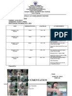 Documentation: Name: Encar L. Jimenez Position: TEACHER I Assignment: Grade I-URIEL Date Covered: November 8-12, 2021