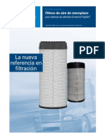 Filtros de Aire de Reemplazo para Sistemas de Admision Cummins OptiAir