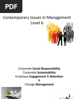 Contemporary Issues in Management