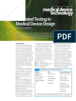 Simulated Testing in Medical Device Design