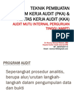teknik-pembuatan-program-kerja-audit-pka-kertas-kerja-audit-kka-audit-mutu-internal-perguruan-tinggi-amipt