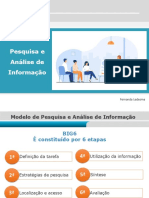 Pesquisa e Analise de Informacao - Modelo Big6 Fernanda Ledesma