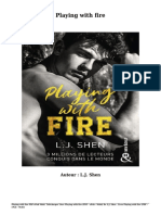 Télécharger Livre Gratuit Playing With Fire (PDF - EPub - Mobi) Auteur L.J. Shen