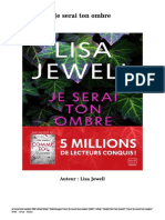 Télécharger Livre Gratuit Je Serai Ton Ombre (PDF - EPub - Mobi) Auteur Lisa Jewell