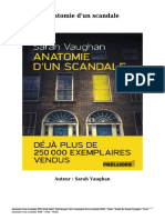 Télécharger Livre Gratuit Anatomie d'Un Scandale (PDF - EPub - Mobi) Auteur Sarah Vaughan