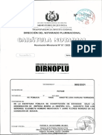 Acta Constitución Sociedad Comanditaria