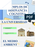 Disonancia Cognitiva y Teoria de Lewin