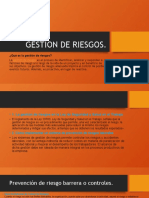 Gestion de Riesgos