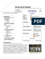 Saison 2007-2008 Du Real Madrid