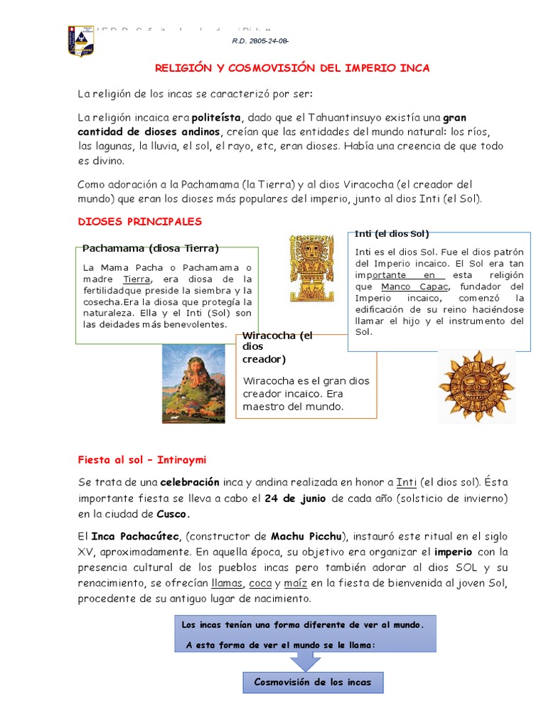 Cosmogonía Y Religión De Los Incas – AWSXXN