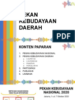 01 Paparan Pekan Kebudayaan Daerah - 13 Juli 2020