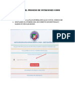 Proceso de Elecciones Furatena - Guía de Como Votar