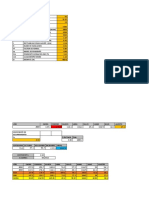 Planilla de Calculo de Presa