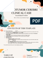 Pseudotumor Cerebri (False Brain Tumor) Clinical Case by Slidesgo