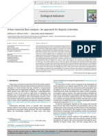 Urban Material Flow Analysis - Alfonso y Pardo (2013)