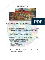 Unidad 2 - Cosmovisión y Filosofía Andina
