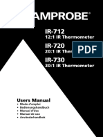 Amprobe IR-712 - 720 - 730 - User Manual