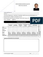 Tarefa de PT - Ficha de Avaliação