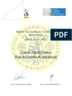 Plan de Gestión de Instalación