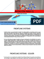 Optimización para Iq: Frontline Systems