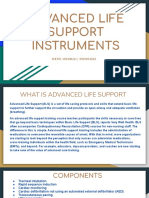 Advanced Life Support Instruments