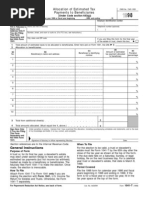 US Internal Revenue Service: f1041t - 1998