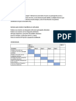 Cronograma Factor Riesgo