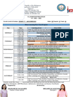 HLP Class Program G 7 2021 2022