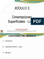 Módulo 3. Cim Sup - Losas