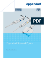 Pipeta Eppendorf Liquid-Handling Operating-manual Research-plus
