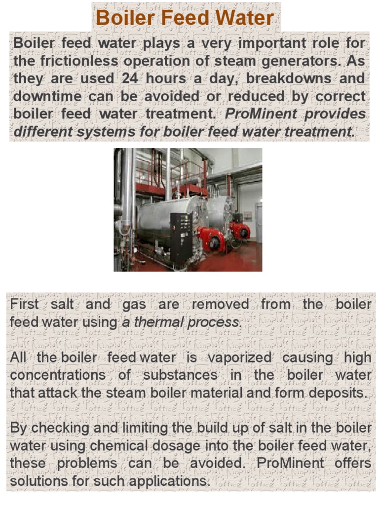 Boiler Water Treatment PDF Physical Sciences Chemical Substances