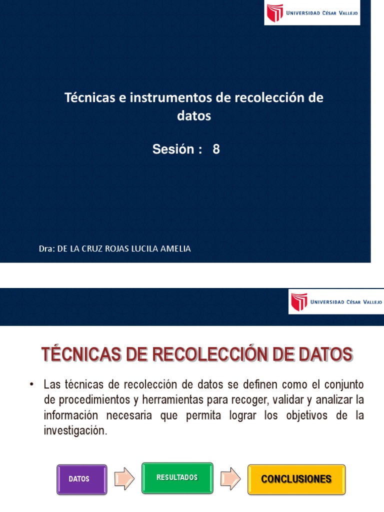 Técnicas e Instrumentos de Recolección | PDF | Observación | Cuestionario
