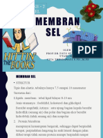 Pertemuan 3. Membran Dan Organel Sel