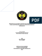 Pengelolaan Surat Masuk Dan Surat Keluar Pada Kantor Kecamatan Gunungpati Kota Semarang
