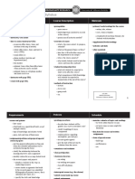 Components of A Course Syllabus: Materials Course Description Basic Information